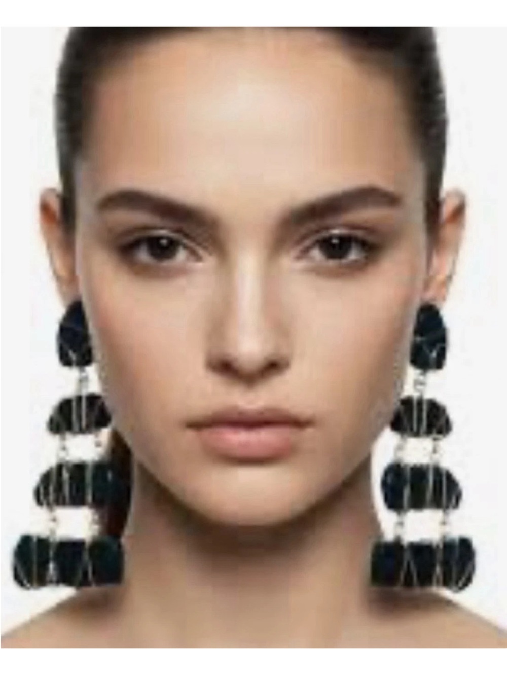 Tom Ford Wired Plexiglass Chandelier Earrings